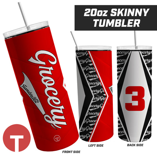 Grocery - Teamsters - 20oz Skinny Tumbler