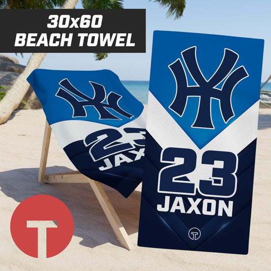 Hammond Yankees - 30"x60" Beach Towel