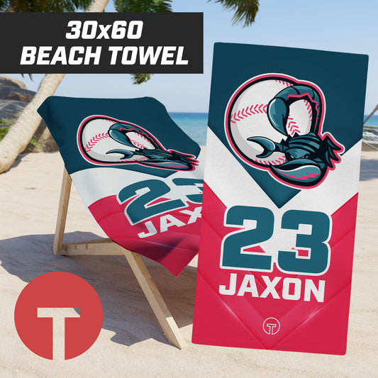 PBC Stingers - 30"x60" Beach Towel