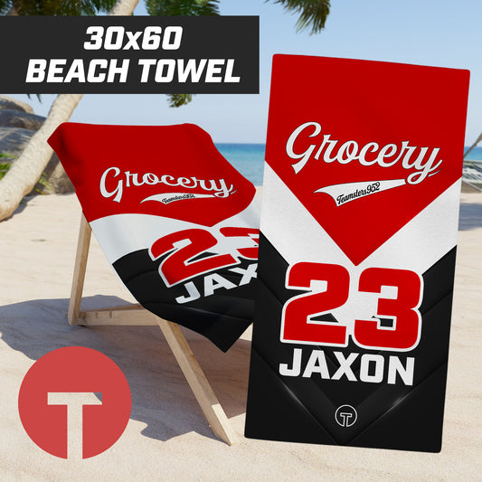 Grocery - Teamsters - 30"x60" Beach Towel