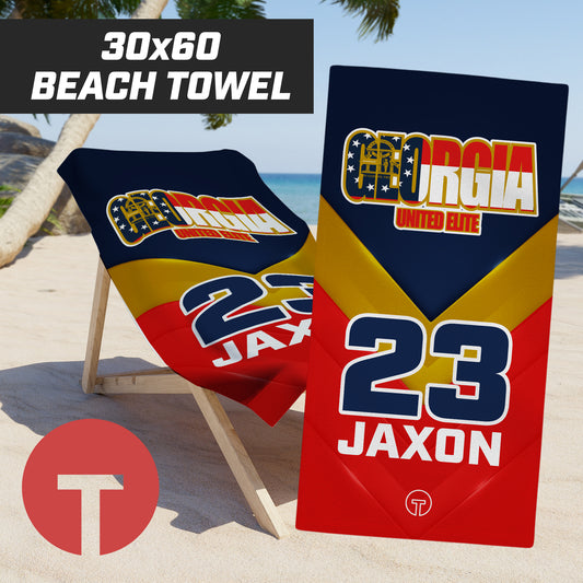 Georgia United Elite - 30"x60" Beach Towel