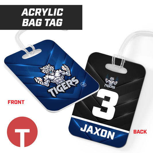 Tigers J Leon - Hard Acrylic Bag Tag