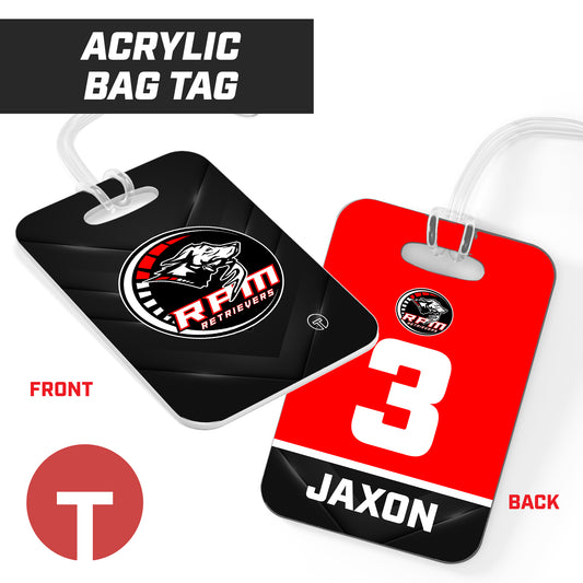 RPM Retrievers - Hard Acrylic Bag Tag