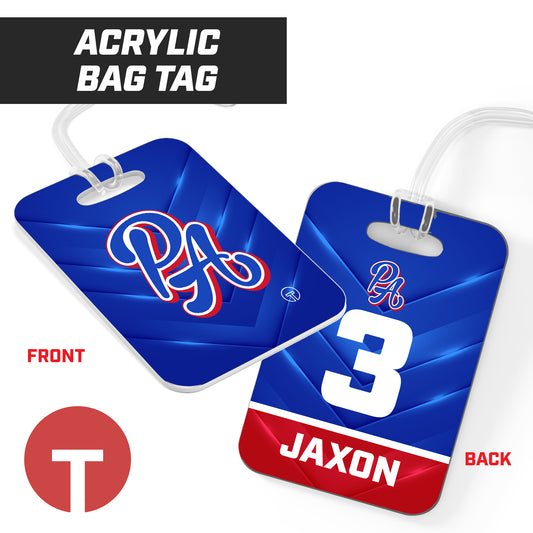 PA Playmakers - Hard Acrylic Bag Tag