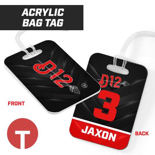 D12 - Hard Acrylic Bag Tag