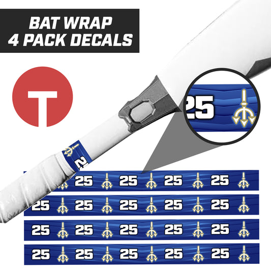 Machias American Legion - Bat Decal Wraps (4 Pack)