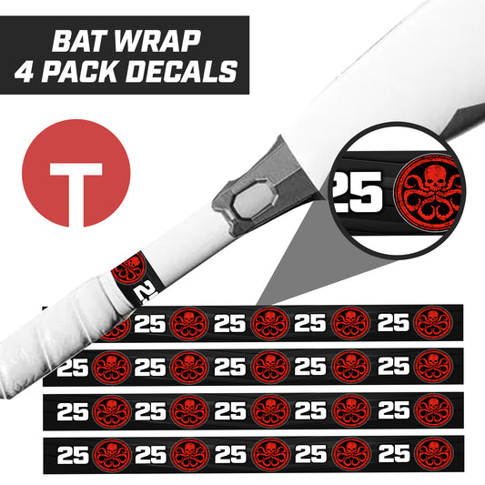 HYDRO - Bat Decal Wraps (4 Pack)