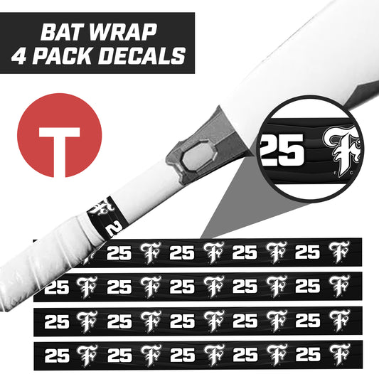 Forney FC - Bat Decal Wraps (4 Pack)