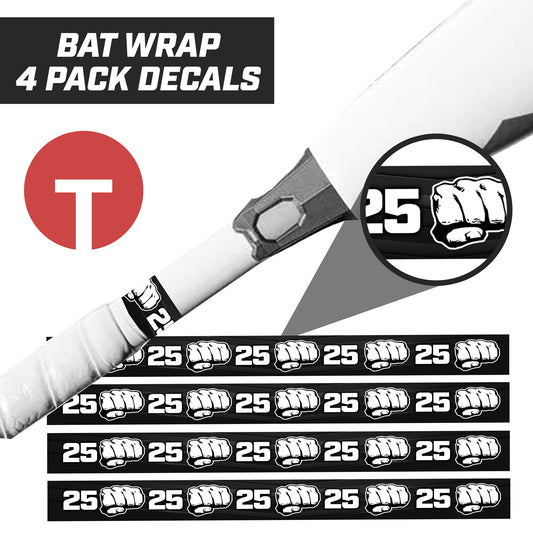 Knuckleheads - Bat Decal Wraps (4 Pack)