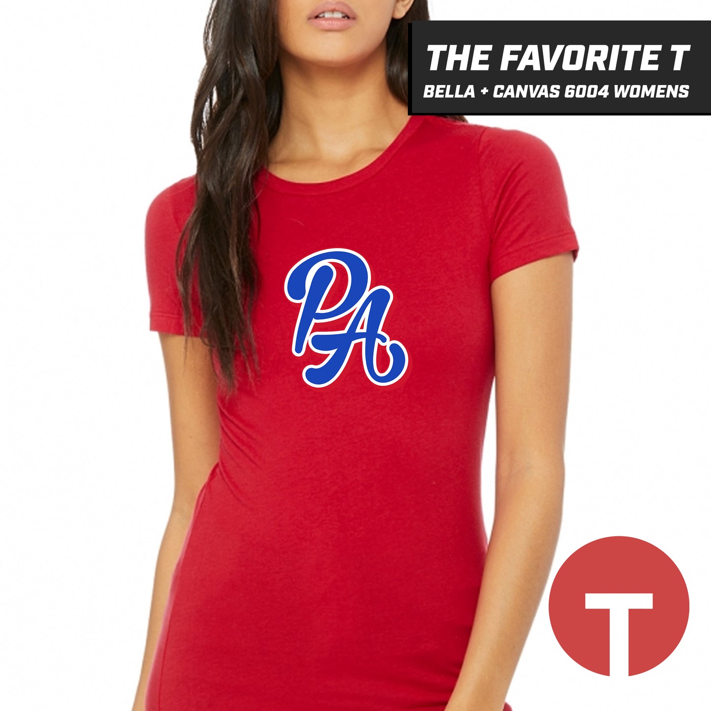 PA Playmakers - Bella+Canvas 6004 Womens "Favorite T"