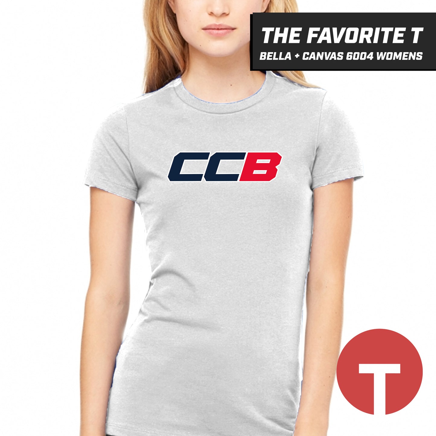 CCB - Bella+Canvas 6004 Womens "Favorite T"