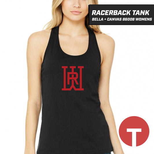 Rapids Baseball - Bella + Canvas B6008 Women's Jersey Racerback Tank - LOGO 2