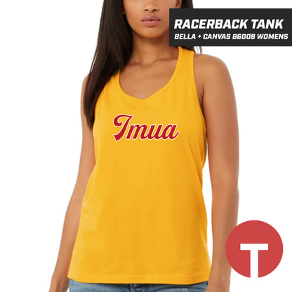 IMUA - Bella + Canvas B6008 Women's Jersey Racerback Tank