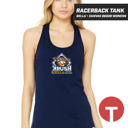 Krush Baseball - Bella + Canvas B6008 Women's Jersey Racerback Tank