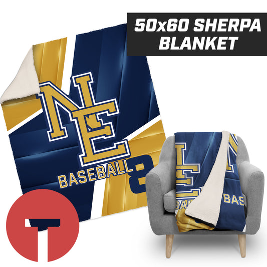 New Egypt Baseball - 50”x60” Plush Sherpa Blanket