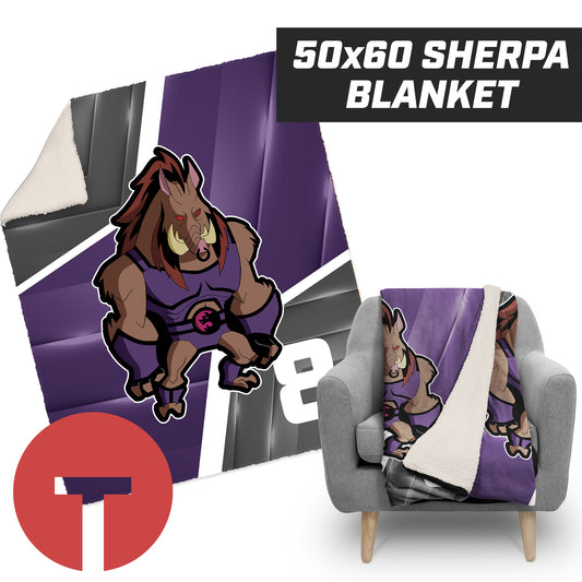 Thunderpigs - 50”x60” Plush Sherpa Blanket