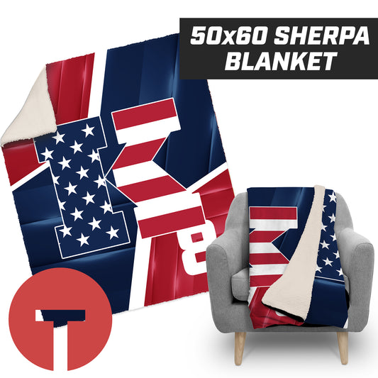 Keystone - 50”x60” Plush Sherpa Blanket