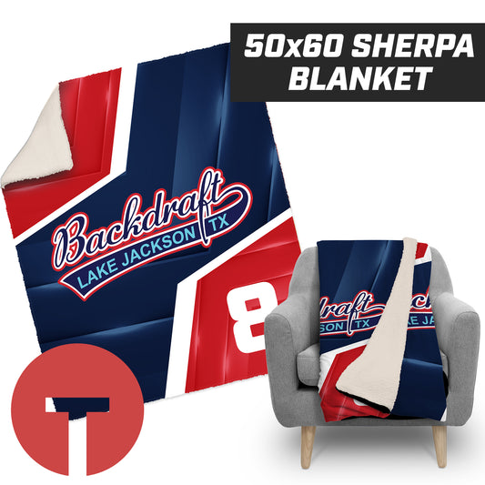 Backdraft - 50”x60” Plush Sherpa Blanket