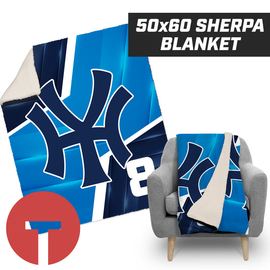 Hammond Yankees - 50”x60” Plush Sherpa Blanket