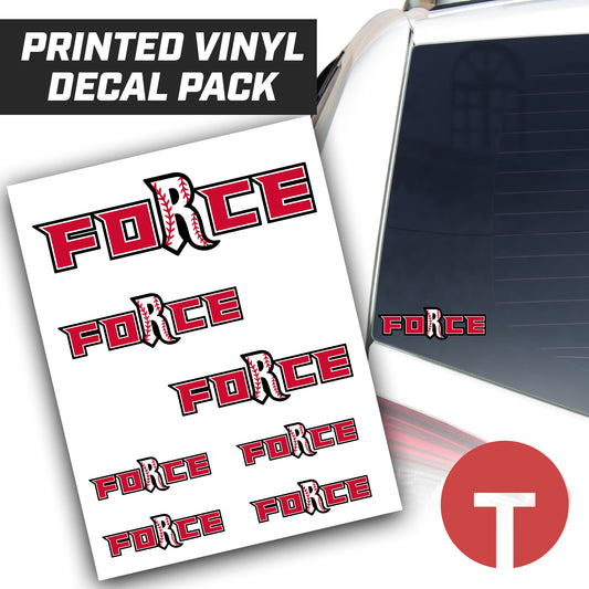 Relentless Force - LOGO 2 - Logo Vinyl Decal Pack