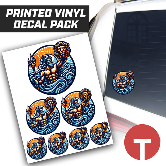 Detachment Poseidon - Logo Vinyl Decal Pack