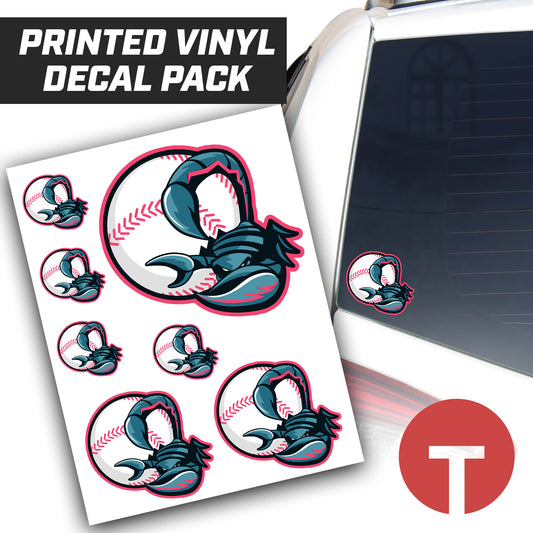 PBC Stingers - Logo Vinyl Decal Pack