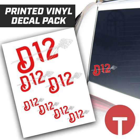 D12 - Logo Vinyl Decal Pack