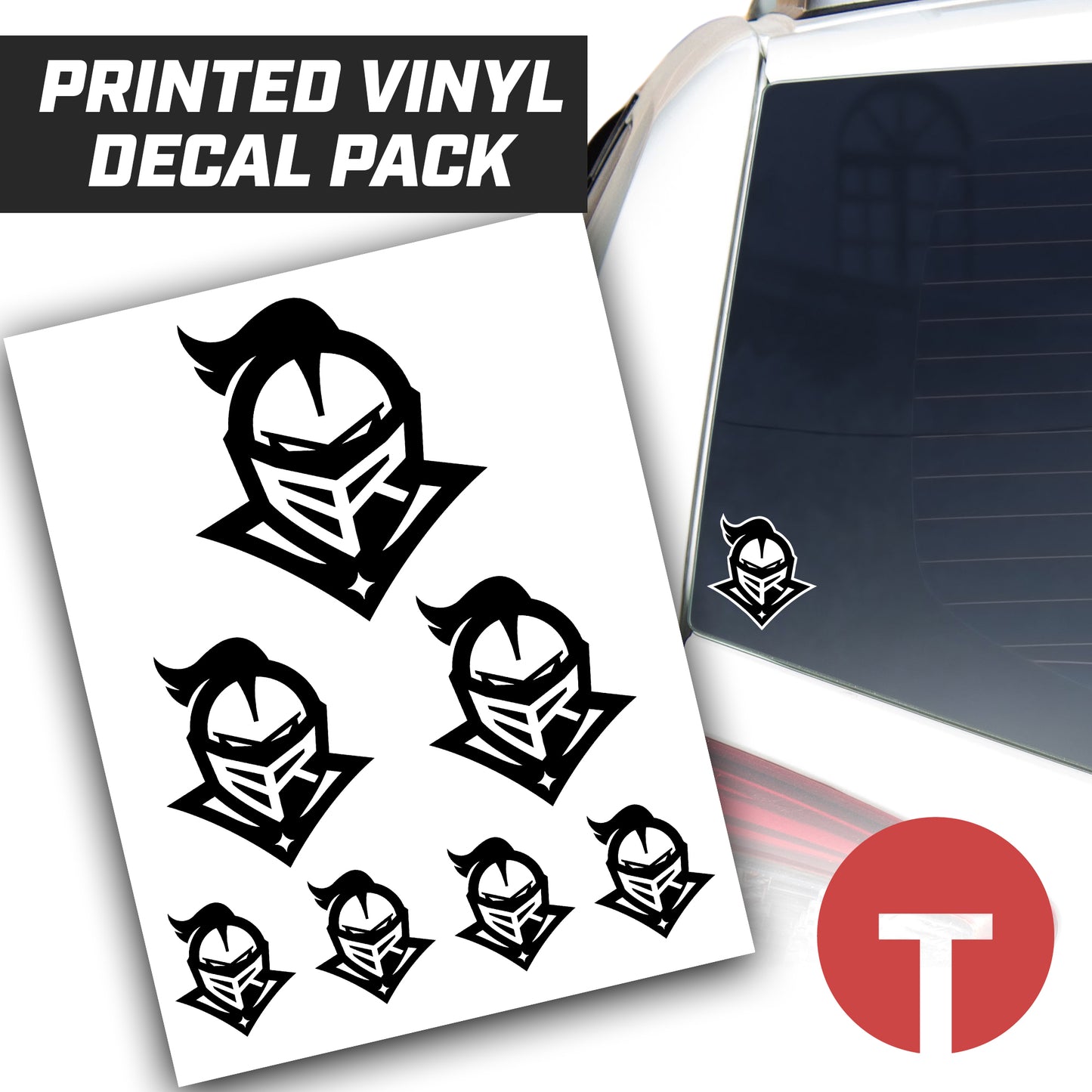 Raiders - Logo Vinyl Decal Pack