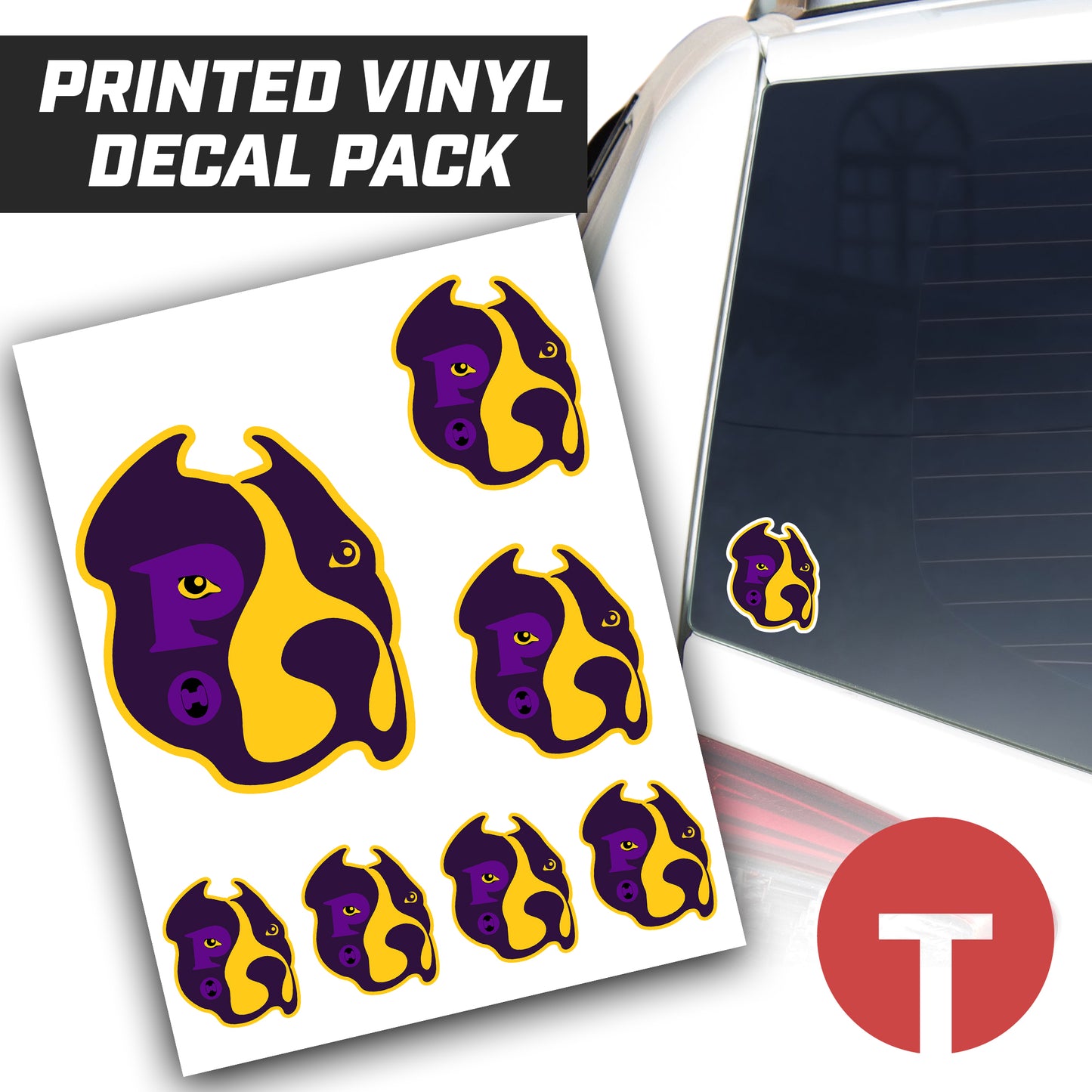 Hounds - Logo Vinyl Decal Pack