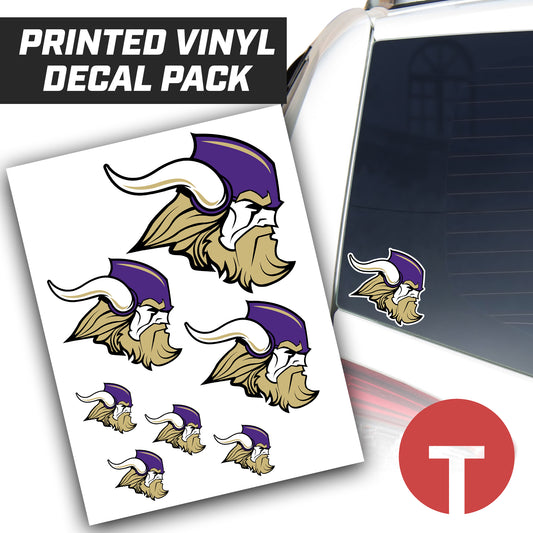 NKHS Vikings - Logo Vinyl Decal Pack