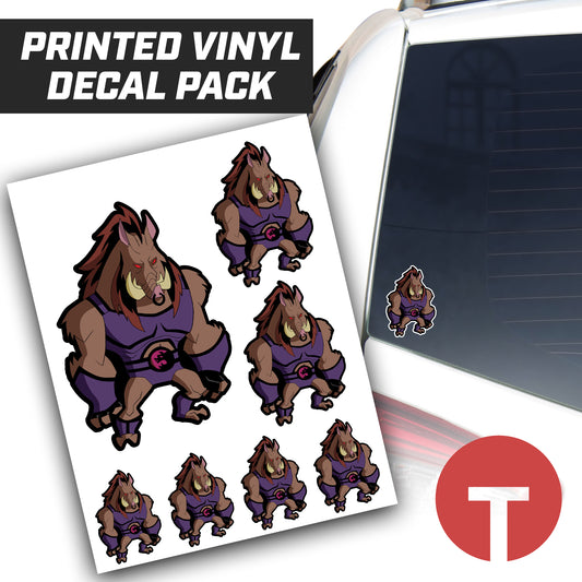 Thunderpigs - Logo Vinyl Decal Pack
