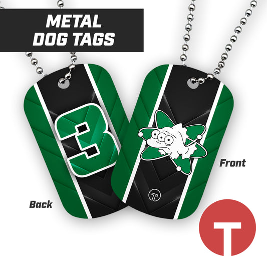 Isotopes - Double Sided Dog Tags