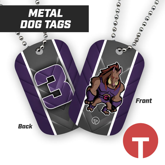 Thunderpigs - Double Sided Dog Tags