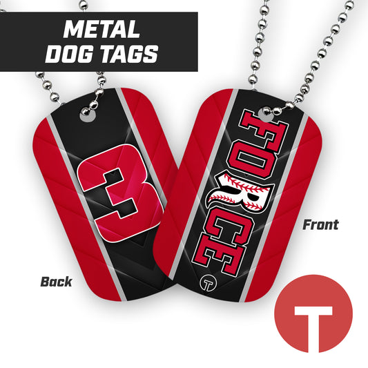 Relentless Force - Double Sided Dog Tags