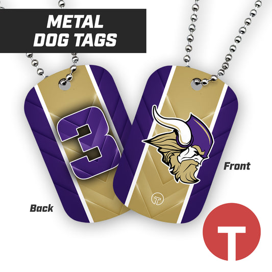 NKHS Vikings - Double Sided Dog Tags