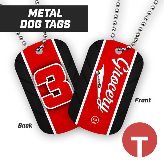Grocery - Teamsters - Double Sided Dog Tags