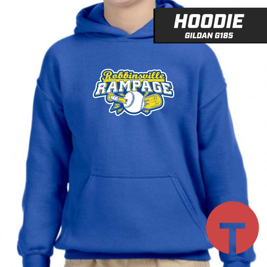 Robbinsville Rampage - Hoodie Gildan G185