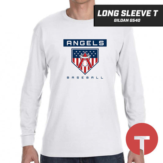 East Cobb Angels - LOGO 5 - Long-Sleeve T-Shirt Gildan G540
