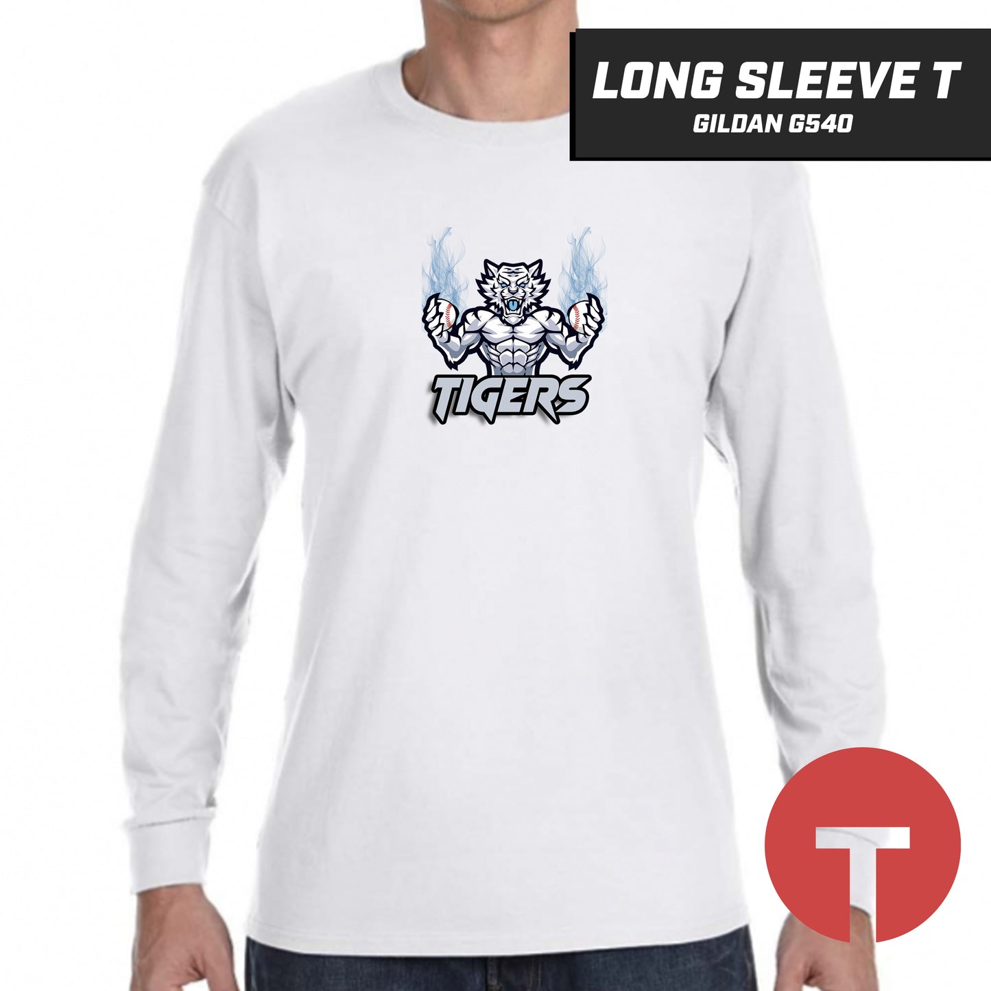Tigers J Leon - Long-Sleeve T-Shirt Gildan G540