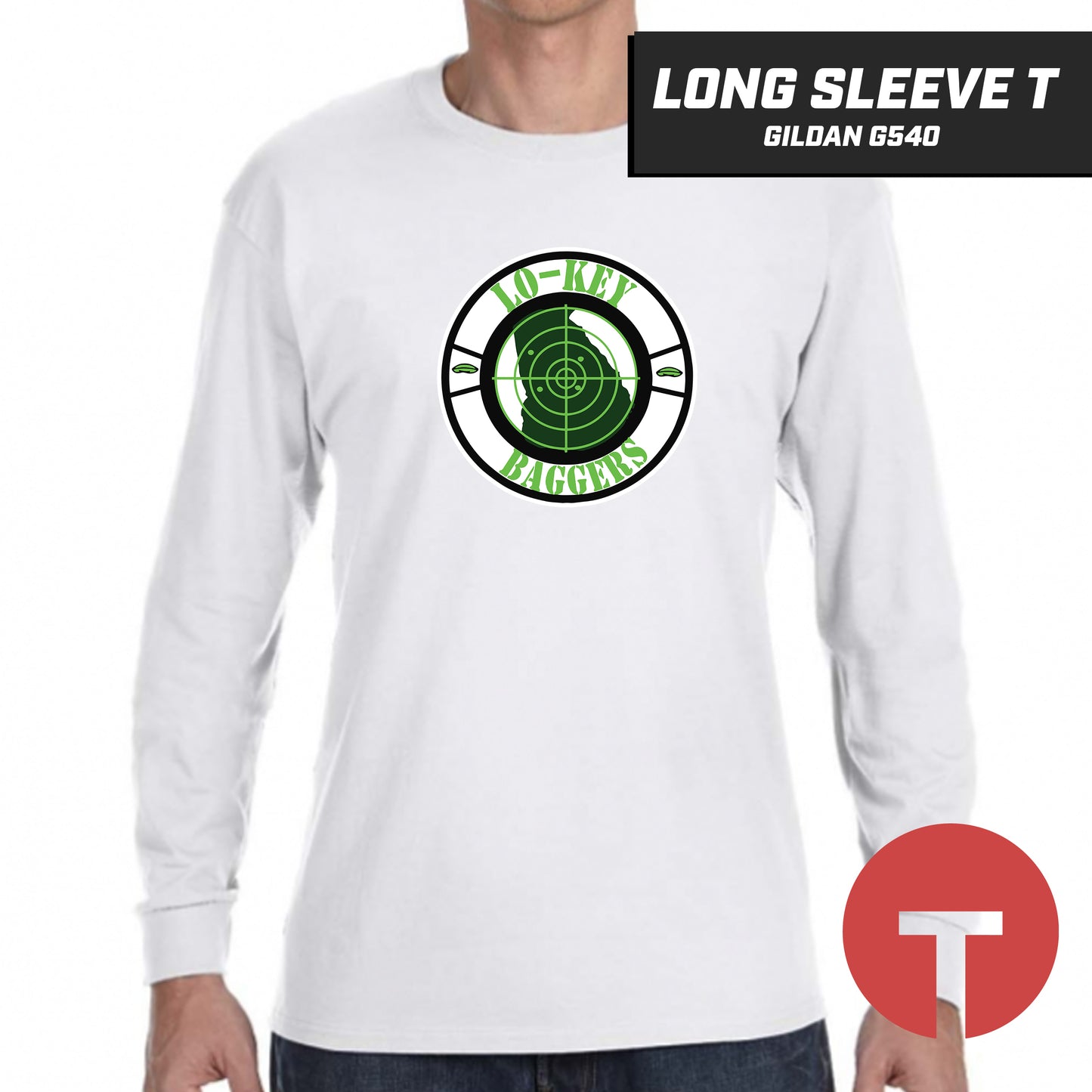 Lo-Key Baggers - Long-Sleeve T-Shirt Gildan G540