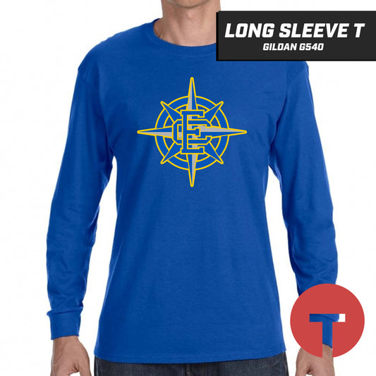 ECB Mariners - Long-Sleeve T-Shirt Gildan G540 - LOGO 1