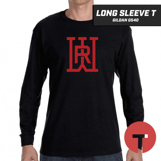 Rapids Baseball - Long-Sleeve T-Shirt Gildan G540 - LOGO 2