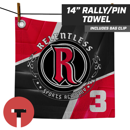 Relentless Force - LOGO 1 - Rally Towel