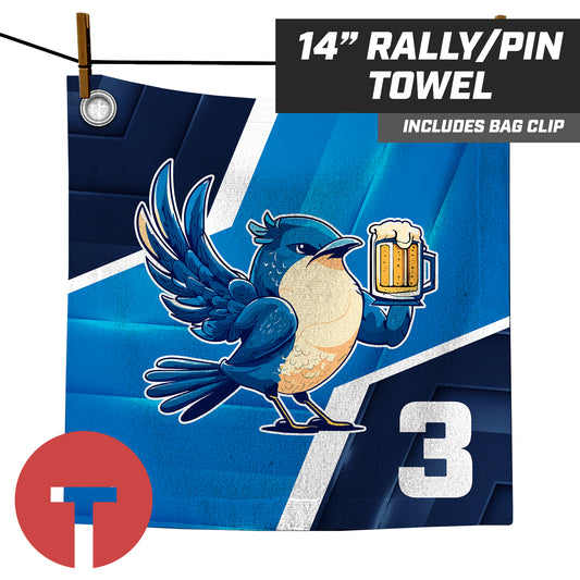 Bluebirds - Rally Towel
