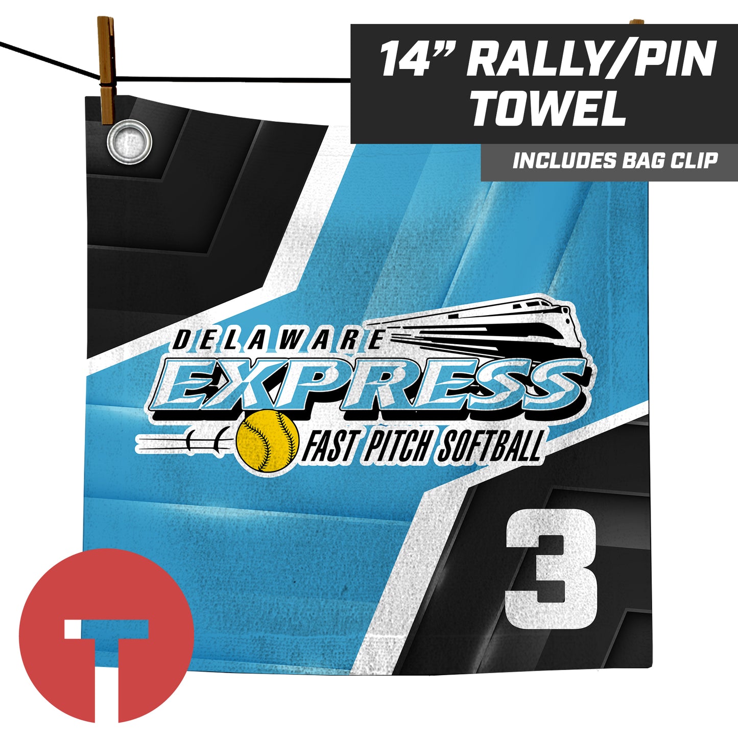 Delaware Express - Rally Towel