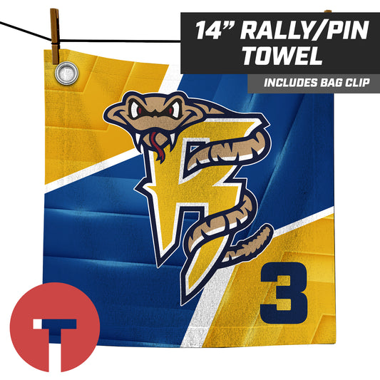 Rounding Third Rattlers - Rally Towel