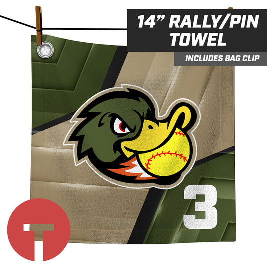 Quackers Softball - Rally Towel