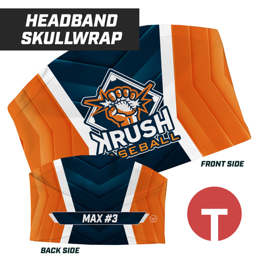 Krush Baseball - Skull Wrap Headband