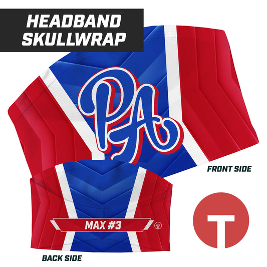 PA Playmakers - Skull Wrap Headband