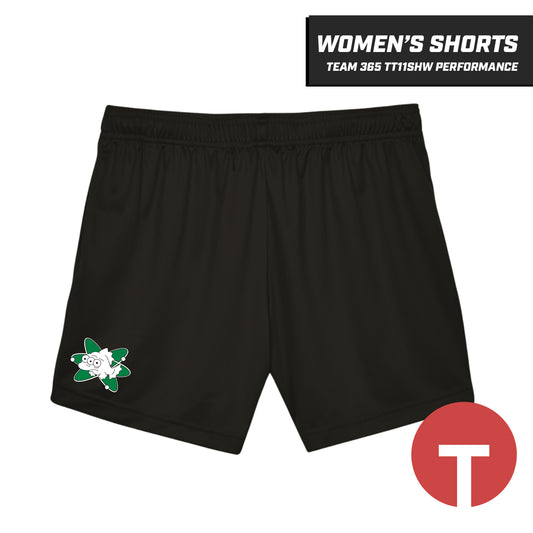 Isotopes - Women's Performance Shorts - Team 365 TT11SHW